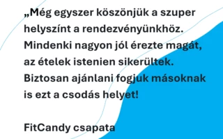 Csapatépítés- FitCandy